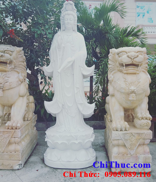 Điêu khắc tượng Phật Quan Âm Non Nước | Chí Thức