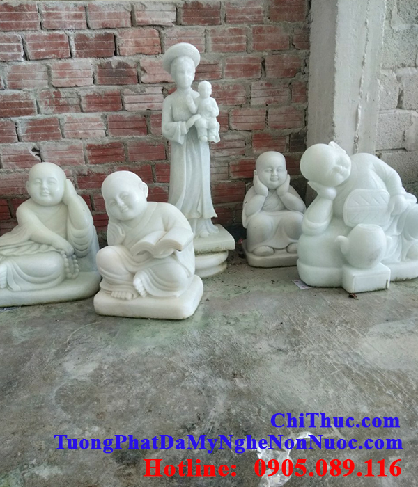 Tượng Phật chú tiểu phong thủy